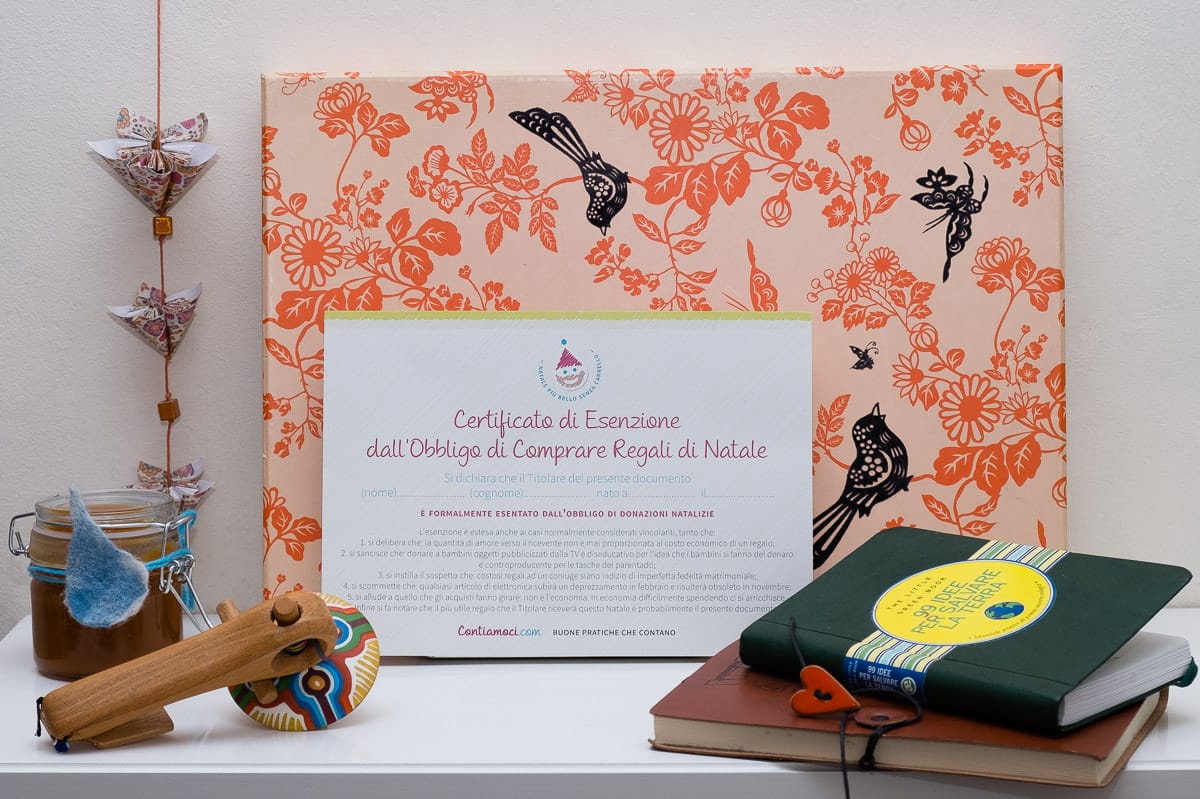 Certificato su mensola